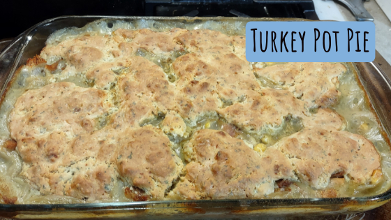 Turkey Dinner Leftovers Pot Pie