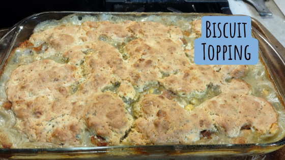 biscuit topping for pot pies and stews
